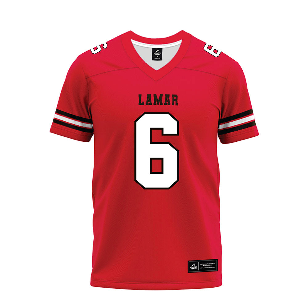 Lamar - NCAA Football : Julian Salazar - Premium Football Jersey-0