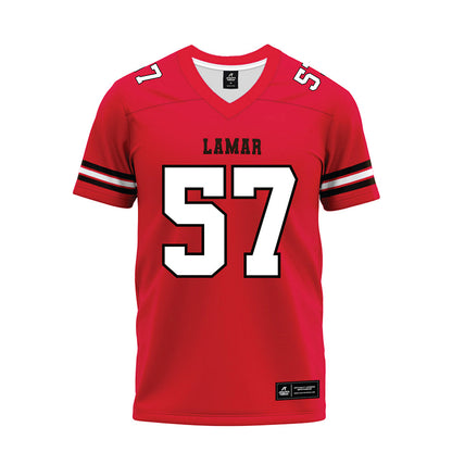 Lamar - NCAA Football : Courtlyn Houston - Premium Football Jersey-0