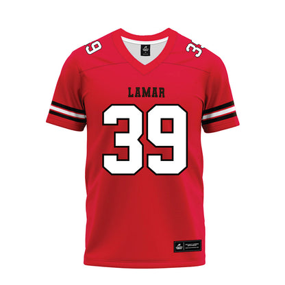 Lamar - NCAA Football : Etelridge McKinney - Premium Football Jersey-0