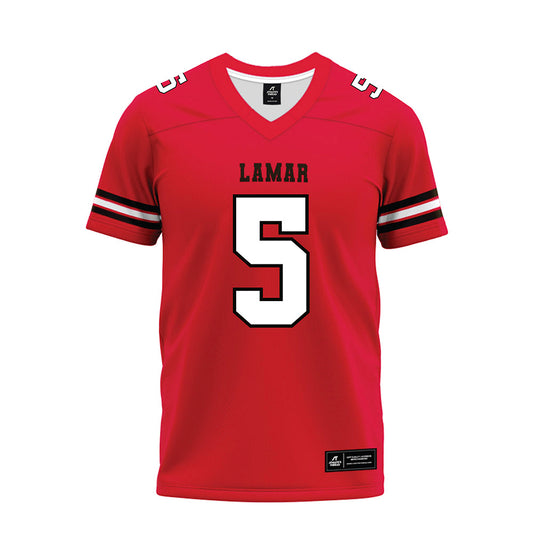 Lamar - NCAA Football : Brit Simmons - Premium Football Jersey-0