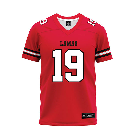 Lamar - NCAA Football : Albert Simon III - Premium Football Jersey-0