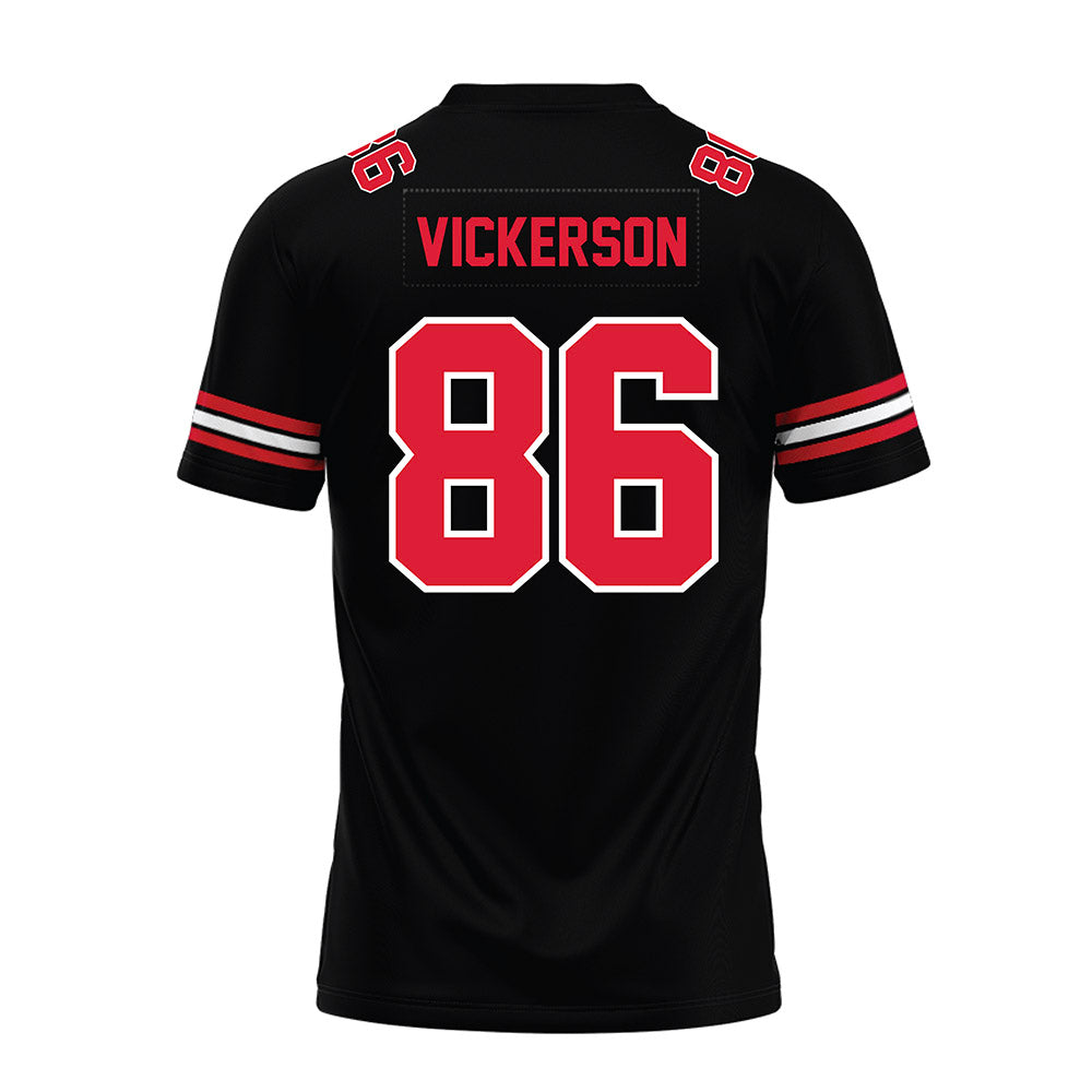 Lamar - NCAA Football : Chris Vickerson - Black Premium Football Jersey-1