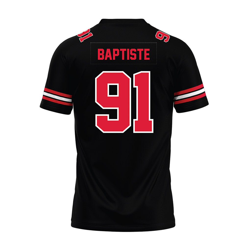 Lamar - NCAA Football : Kelvin Baptiste - Black Premium Football Jersey-1