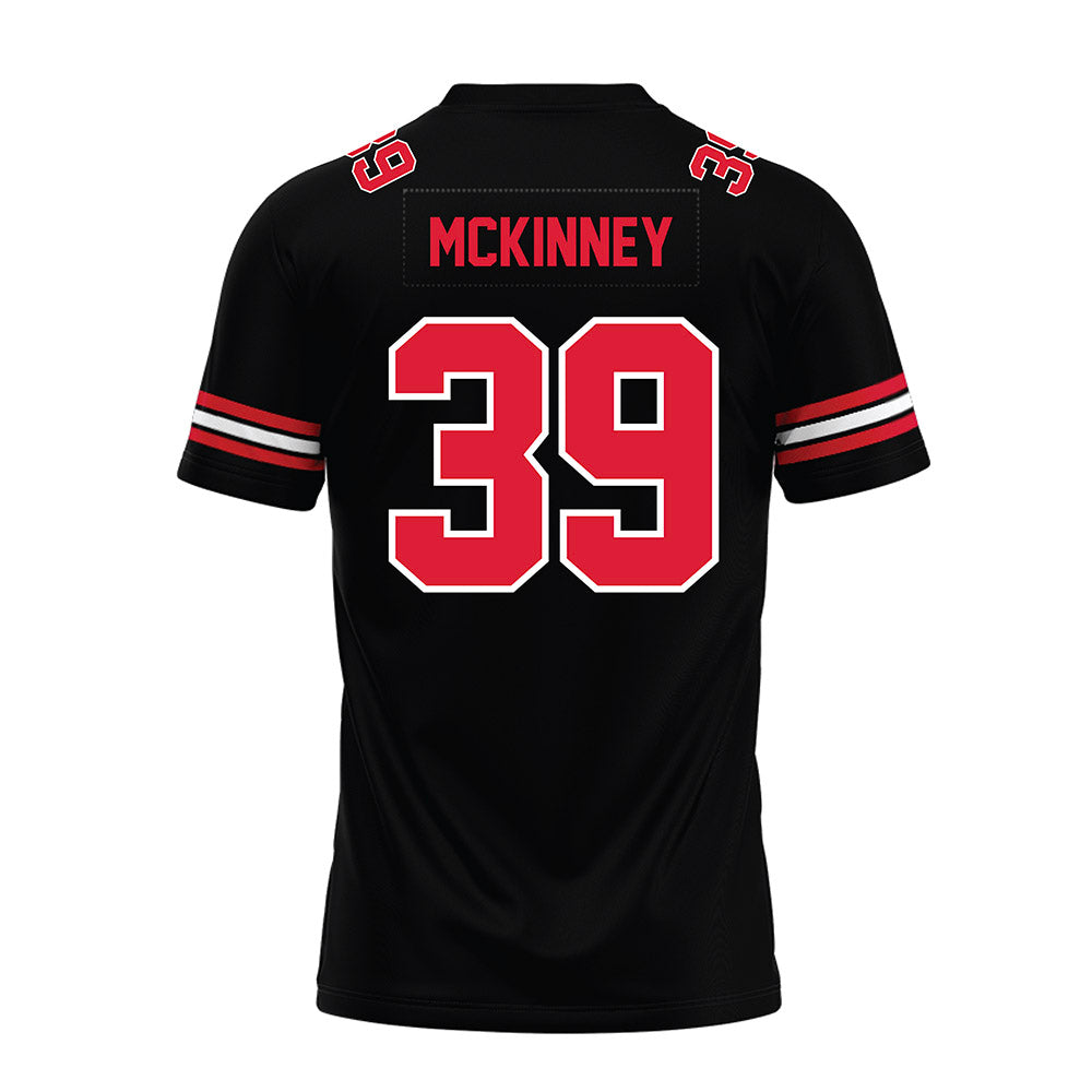 Lamar - NCAA Football : Etelridge McKinney - Black Premium Football Jersey-1