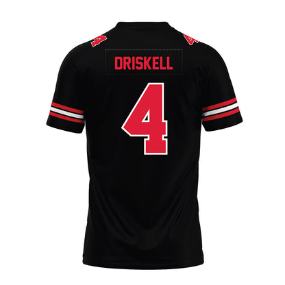 Lamar - NCAA Football : Davin Driskell - Black Premium Football Jersey-1