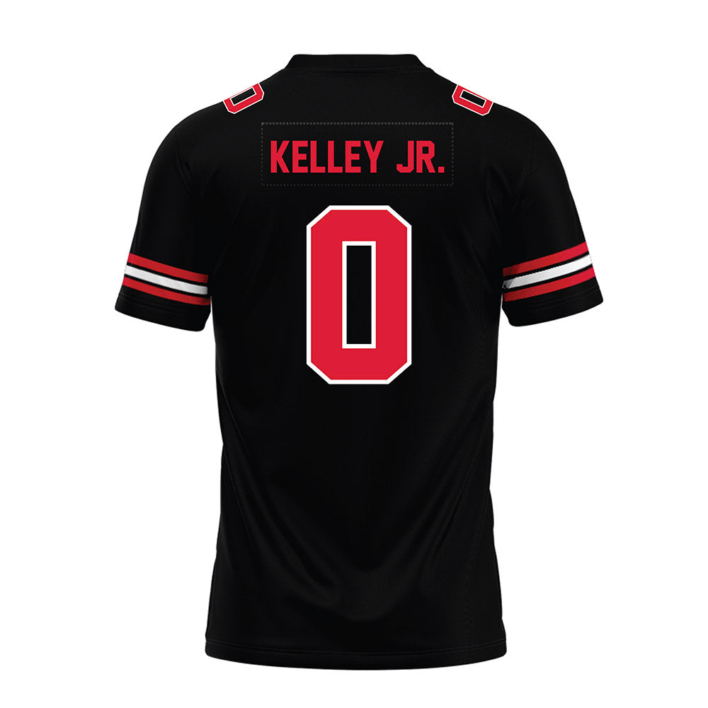 Lamar - NCAA Football : Lanar Kelley Jr. - Black Premium Football Jersey-1