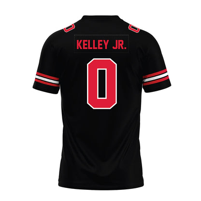 Lamar - NCAA Football : Lanar Kelley Jr. - Black Premium Football Jersey-1
