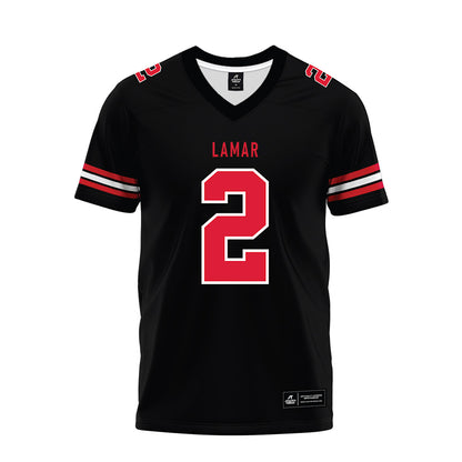Lamar - NCAA Football : Aiden McCown - Black Premium Football Jersey-0