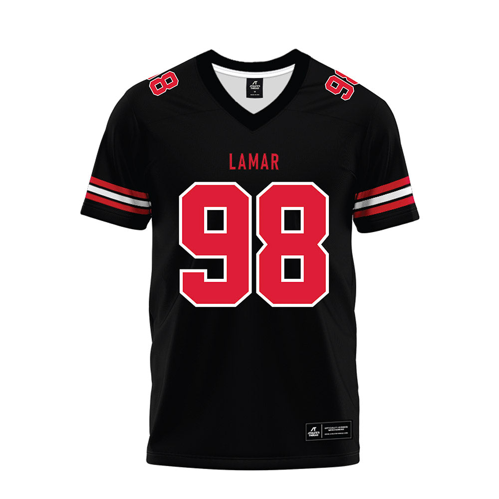 Lamar - NCAA Football : Carlos Talton - Black Premium Football Jersey-0