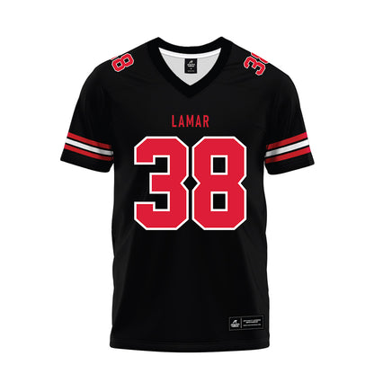 Lamar - NCAA Football : Jackson Cooper - Black Premium Football Jersey-0