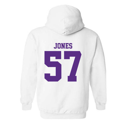 LSU - NCAA Football : Jakolby Jones - Classic Shersey Hooded Sweatshirt-1