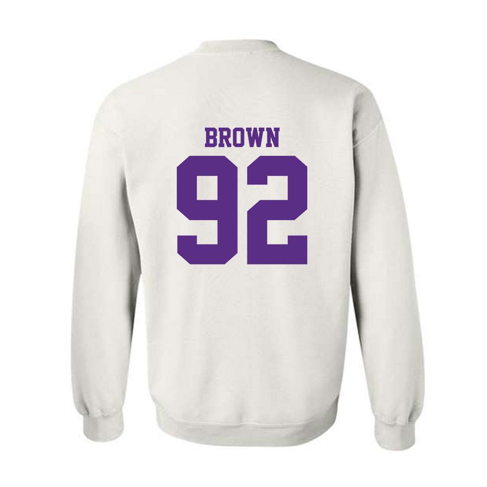 LSU - NCAA Football : Brandon Brown - Classic Shersey Crewneck Sweatshirt-1