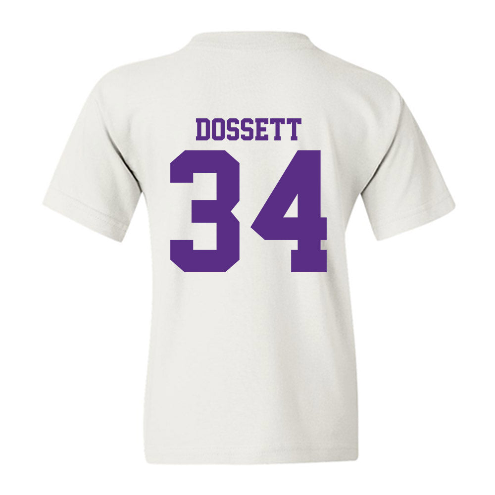 LSU - NCAA Football : Mason Dossett - Classic Shersey Youth T-Shirt-1