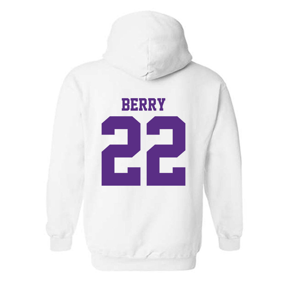 LSU - NCAA Football : Harlem Berry - Classic Shersey Hooded Sweatshirt-1