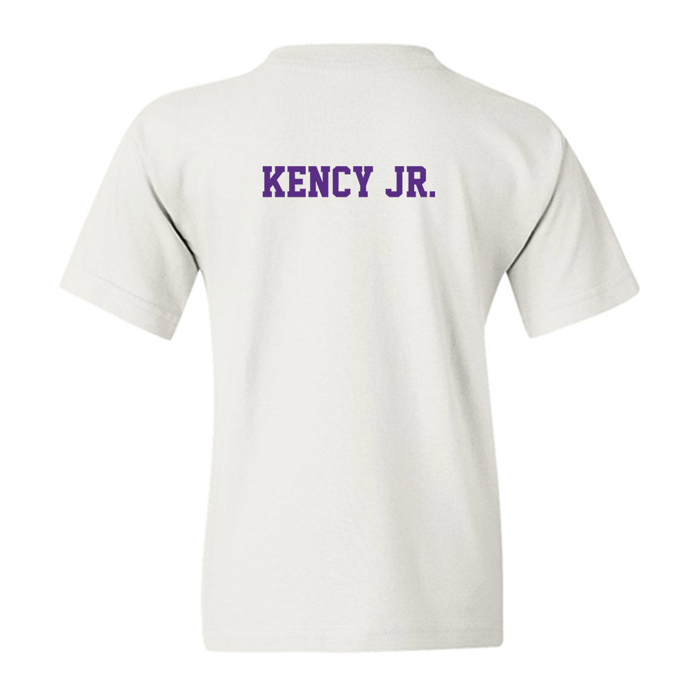 LSU - NCAA Football : David Kency Jr. - Classic Shersey Youth T-Shirt-1