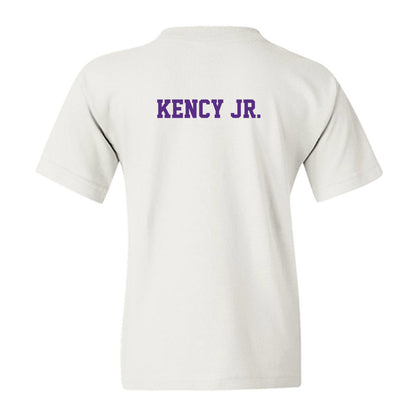 LSU - NCAA Football : David Kency Jr. - Classic Shersey Youth T-Shirt-1