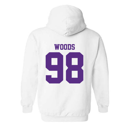 LSU - NCAA Football : Achilles Woods - Classic Shersey Hooded Sweatshirt-1