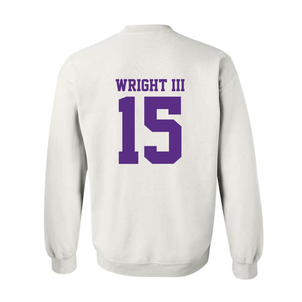 LSU - NCAA Football : Phillip Wright III - Classic Shersey Crewneck Sweatshirt-1