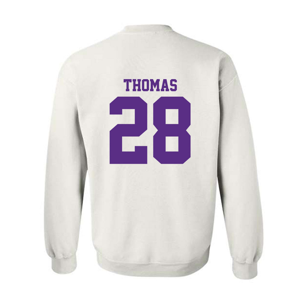 LSU - NCAA Football : Jhase Thomas - Classic Shersey Crewneck Sweatshirt-1