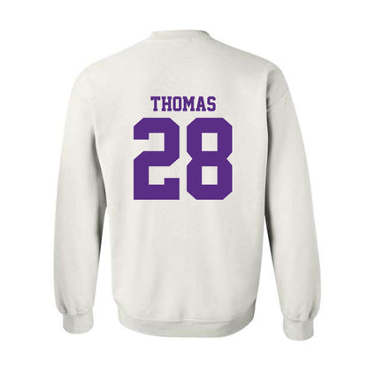 LSU - NCAA Football : Jhase Thomas - Classic Shersey Crewneck Sweatshirt-1