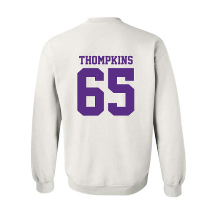 LSU - NCAA Football : Sean Thompkins - Classic Shersey Crewneck Sweatshirt-1