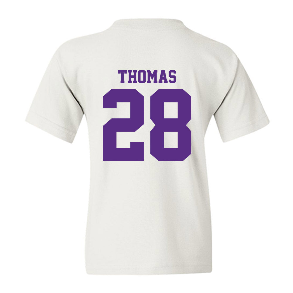 LSU - NCAA Football : Jhase Thomas - Classic Shersey Youth T-Shirt-1