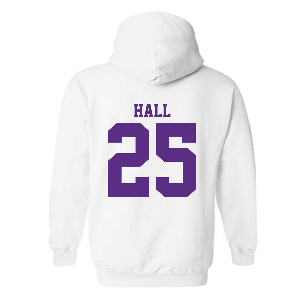 LSU - NCAA Football : Aiden Hall - Classic Shersey Hooded Sweatshirt-1
