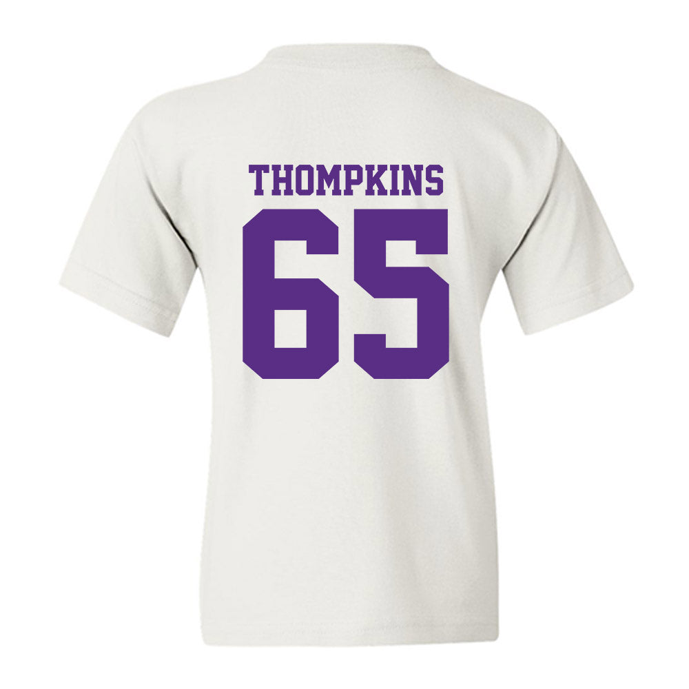 LSU - NCAA Football : Sean Thompkins - Classic Shersey Youth T-Shirt-1