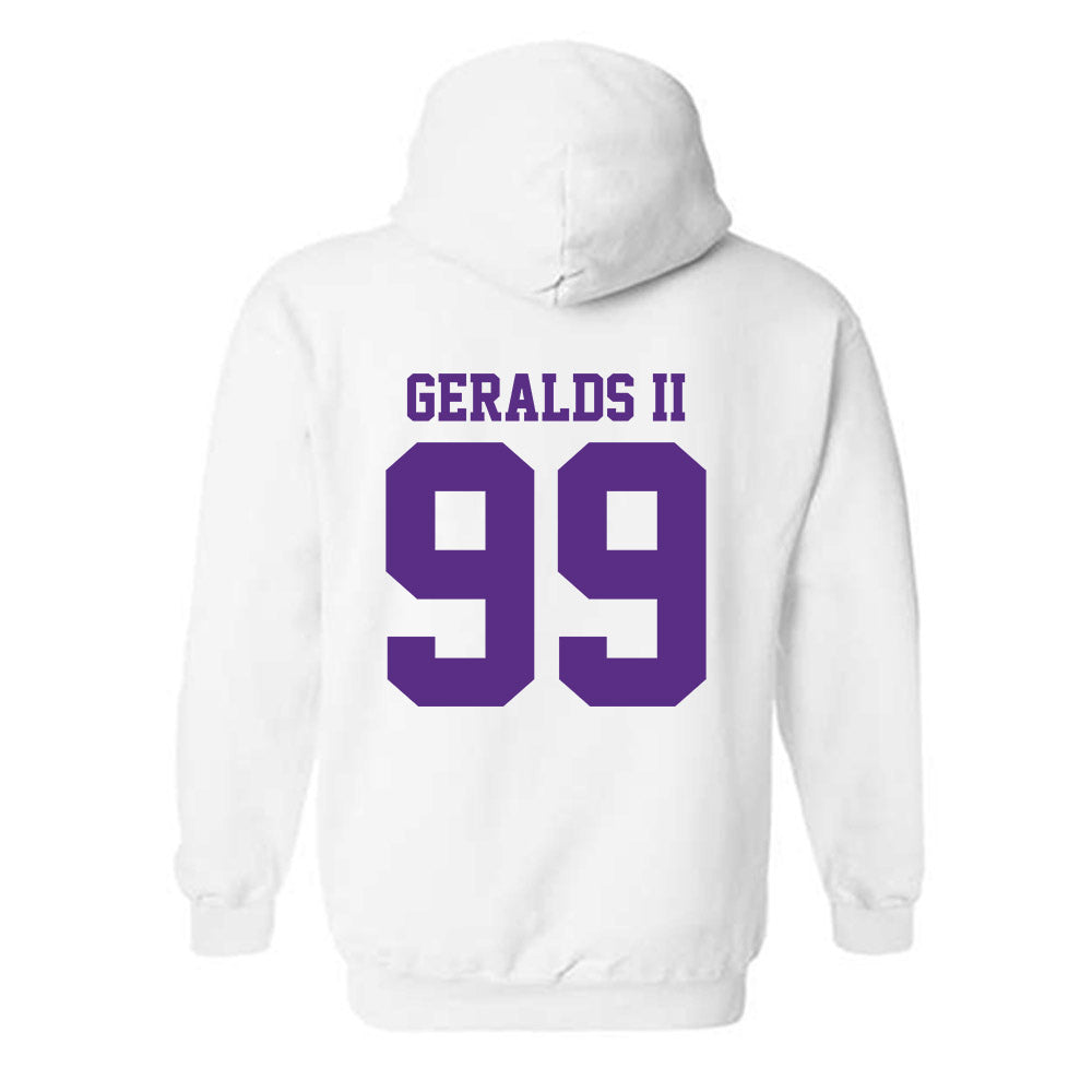 LSU - NCAA Football : Daverin Geralds II - Classic Shersey Hooded Sweatshirt-1