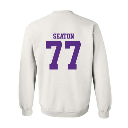 LSU - NCAA Football : Jordan Seaton - Classic Shersey Crewneck Sweatshirt-1