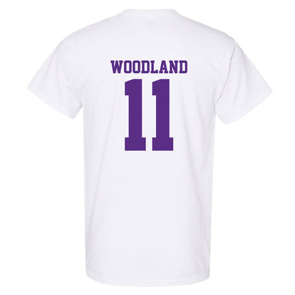 LSU - NCAA Football : PJ Woodland - Classic Shersey T-Shirt-1