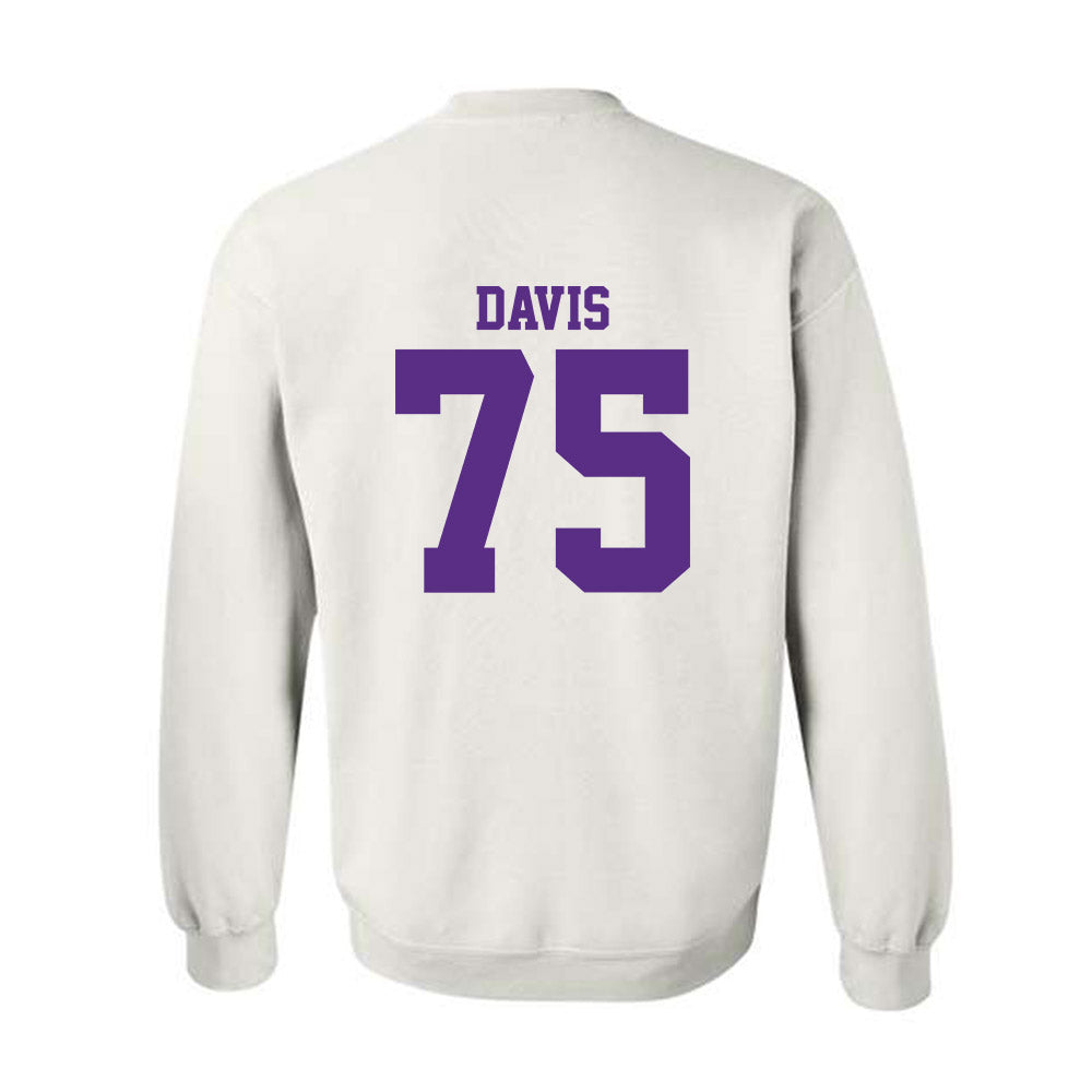 LSU - NCAA Football : Weston Davis - Classic Shersey Crewneck Sweatshirt-1