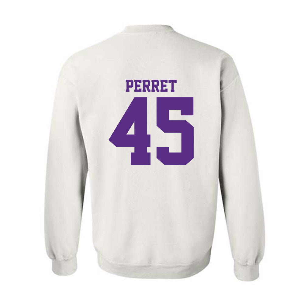 LSU - NCAA Football : Sean Perret - Classic Shersey Crewneck Sweatshirt-1
