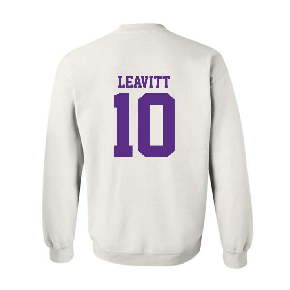 LSU - NCAA Football : Sam Leavitt - Classic Shersey Crewneck Sweatshirt-1