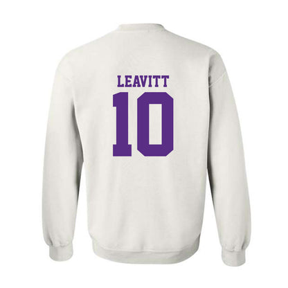 LSU - NCAA Football : Sam Leavitt - Classic Shersey Crewneck Sweatshirt-1