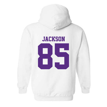 LSU - NCAA Football : Josh Jackson - Classic Shersey Hooded Sweatshirt-1