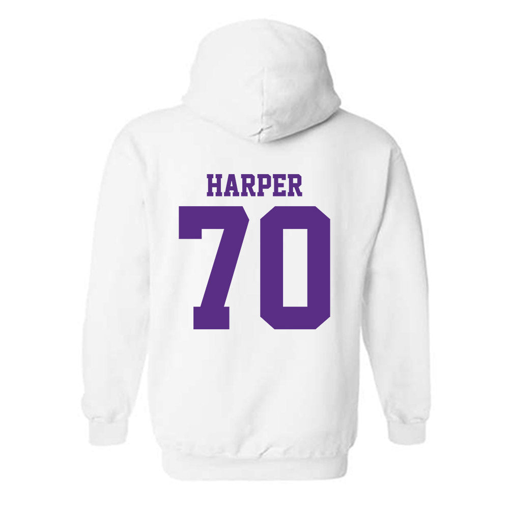 LSU - NCAA Football : Devin Harper - Classic Shersey Hooded Sweatshirt-1