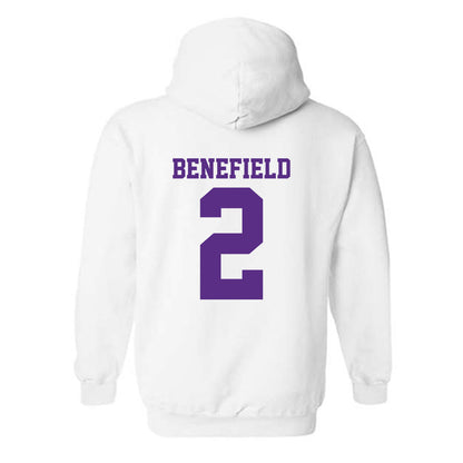 LSU - NCAA Football : Ty Benefield - Classic Shersey Hooded Sweatshirt-1