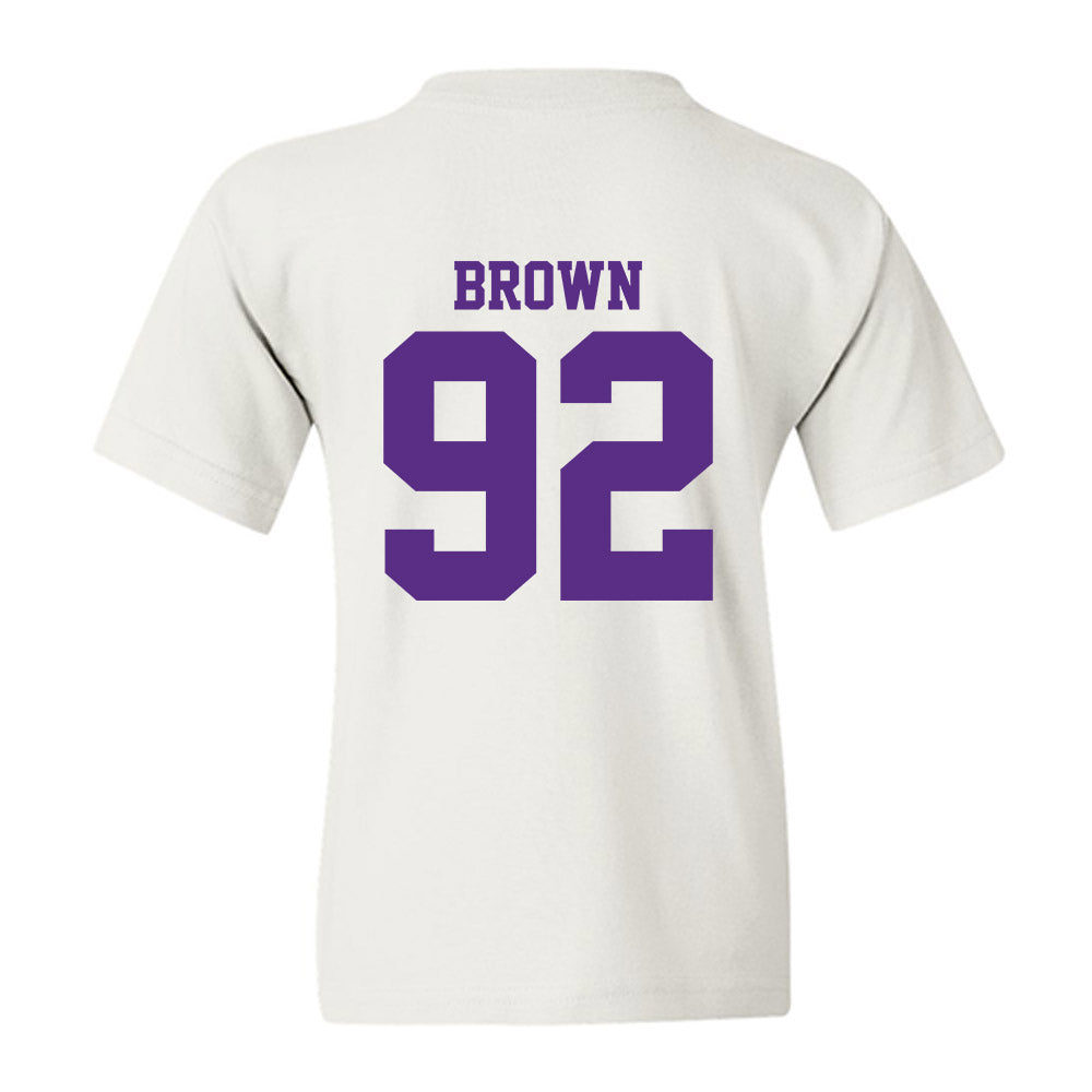 LSU - NCAA Football : Brandon Brown - Classic Shersey Youth T-Shirt-1