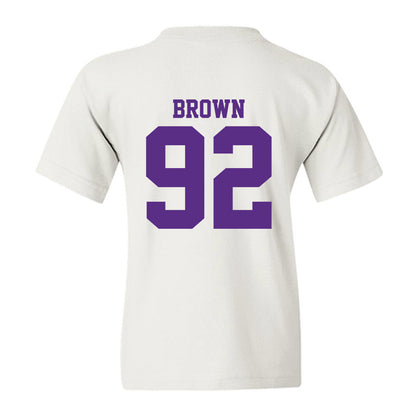 LSU - NCAA Football : Brandon Brown - Classic Shersey Youth T-Shirt-1