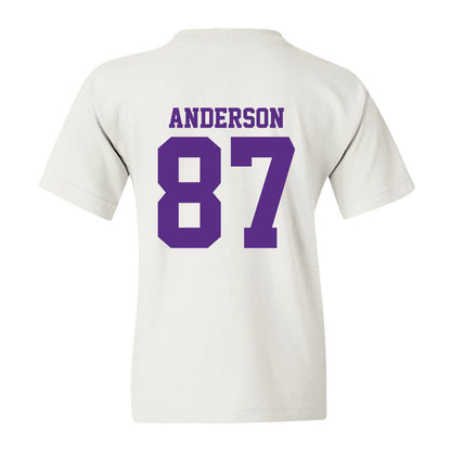 LSU - NCAA Football : JC Anderson - Classic Shersey Youth T-Shirt-1