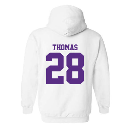 LSU - NCAA Football : Jhase Thomas - Classic Shersey Hooded Sweatshirt-1