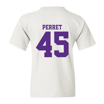 LSU - NCAA Football : Sean Perret - Classic Shersey Youth T-Shirt-1