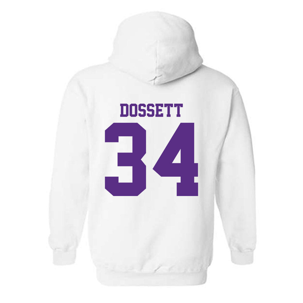 LSU - NCAA Football : Mason Dossett - Classic Shersey Hooded Sweatshirt-1