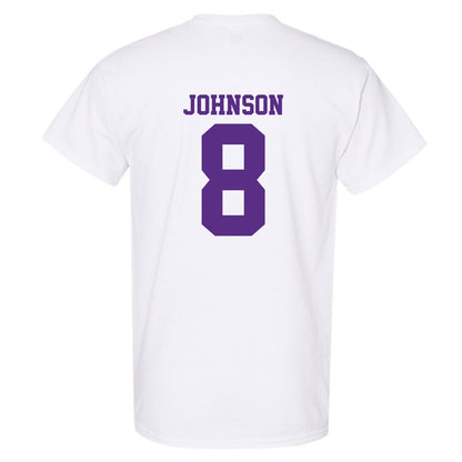 LSU - NCAA Football : Jujuan Johnson - Classic Shersey T-Shirt-1