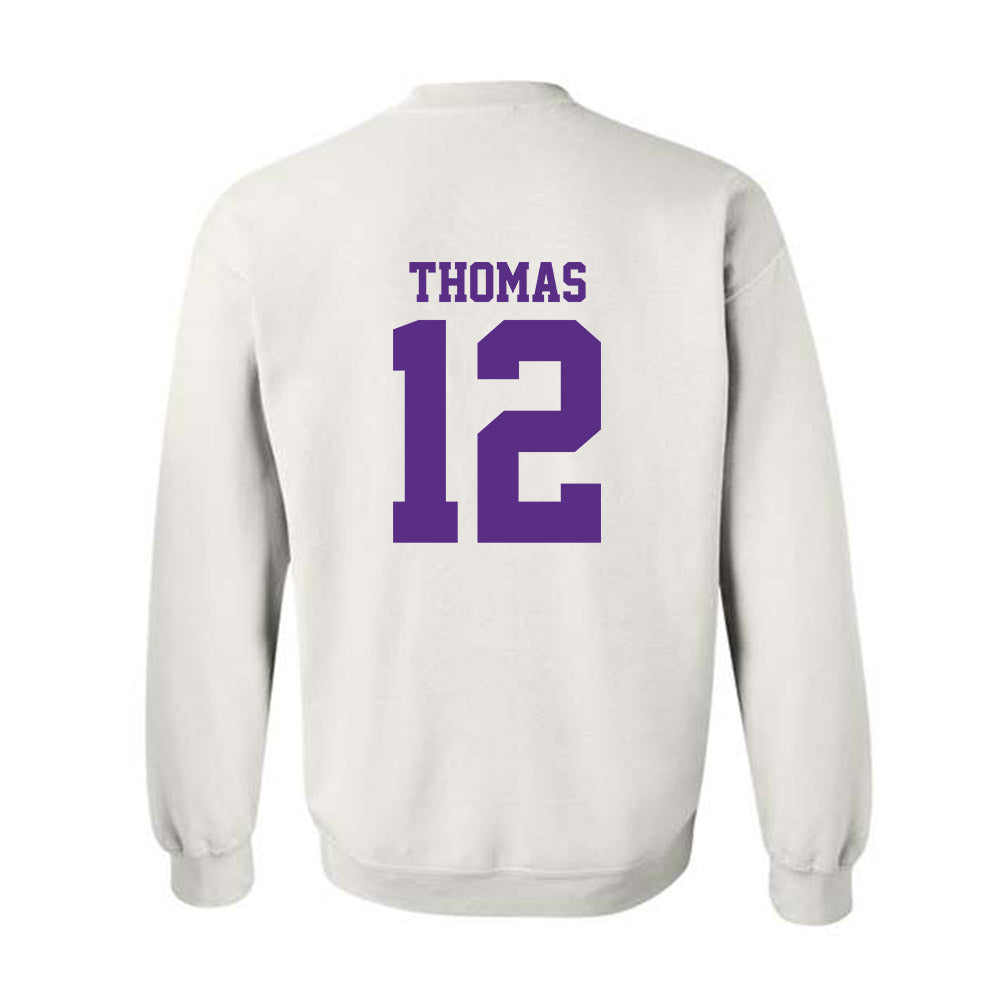 LSU - NCAA Football : Malachi Thomas - Classic Shersey Crewneck Sweatshirt-1