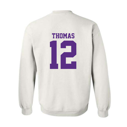 LSU - NCAA Football : Malachi Thomas - Classic Shersey Crewneck Sweatshirt-1