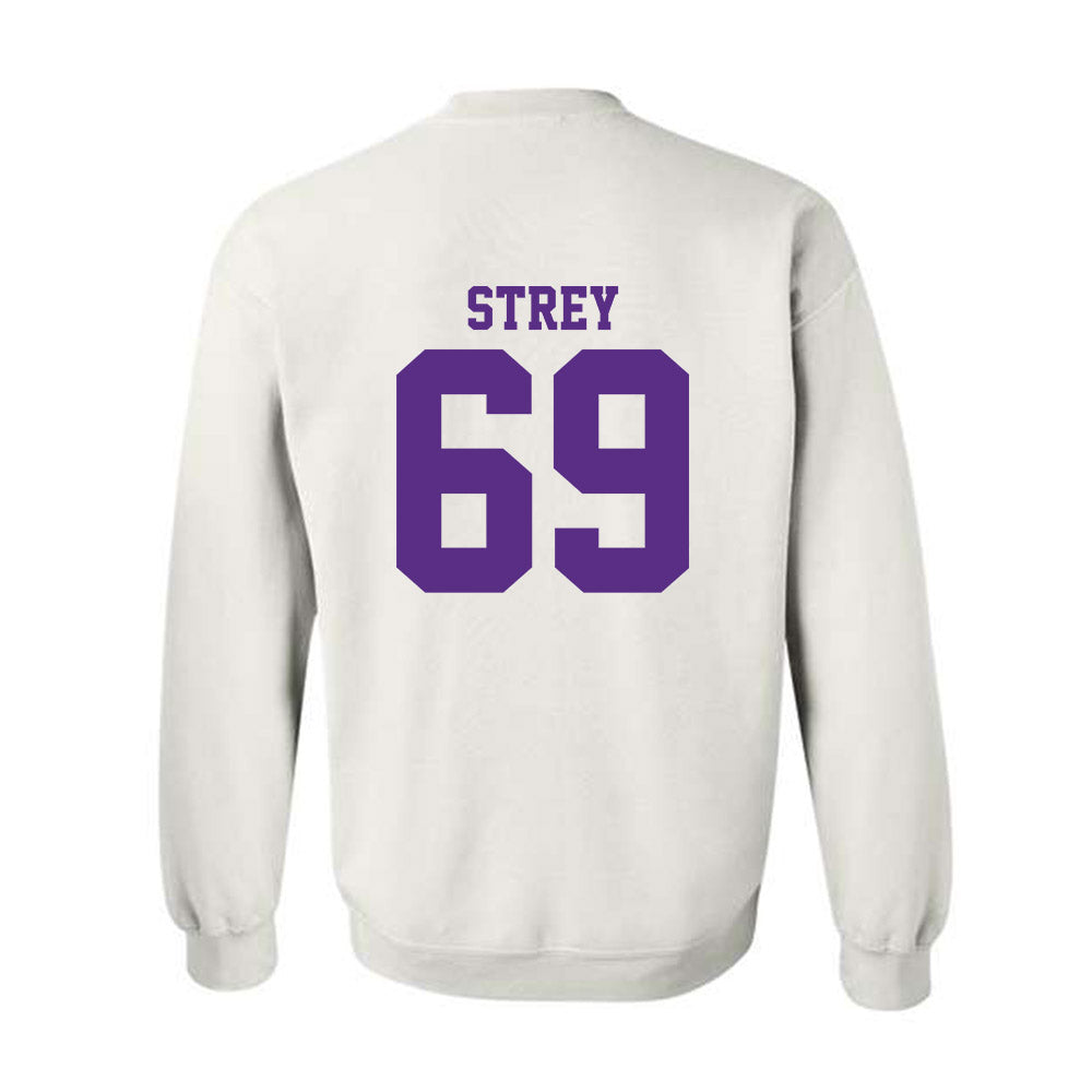 LSU - NCAA Football : Darrin Strey - Classic Shersey Crewneck Sweatshirt-1