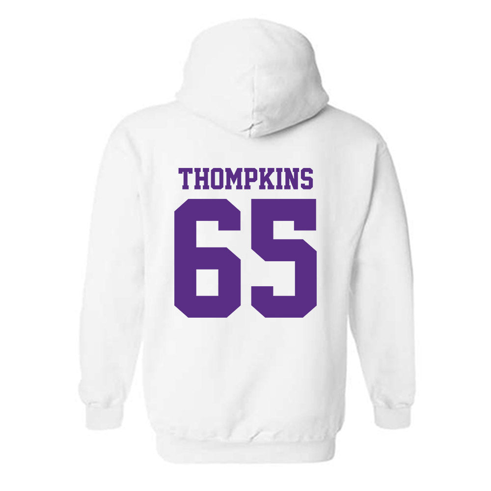 LSU - NCAA Football : Sean Thompkins - Classic Shersey Hooded Sweatshirt-1