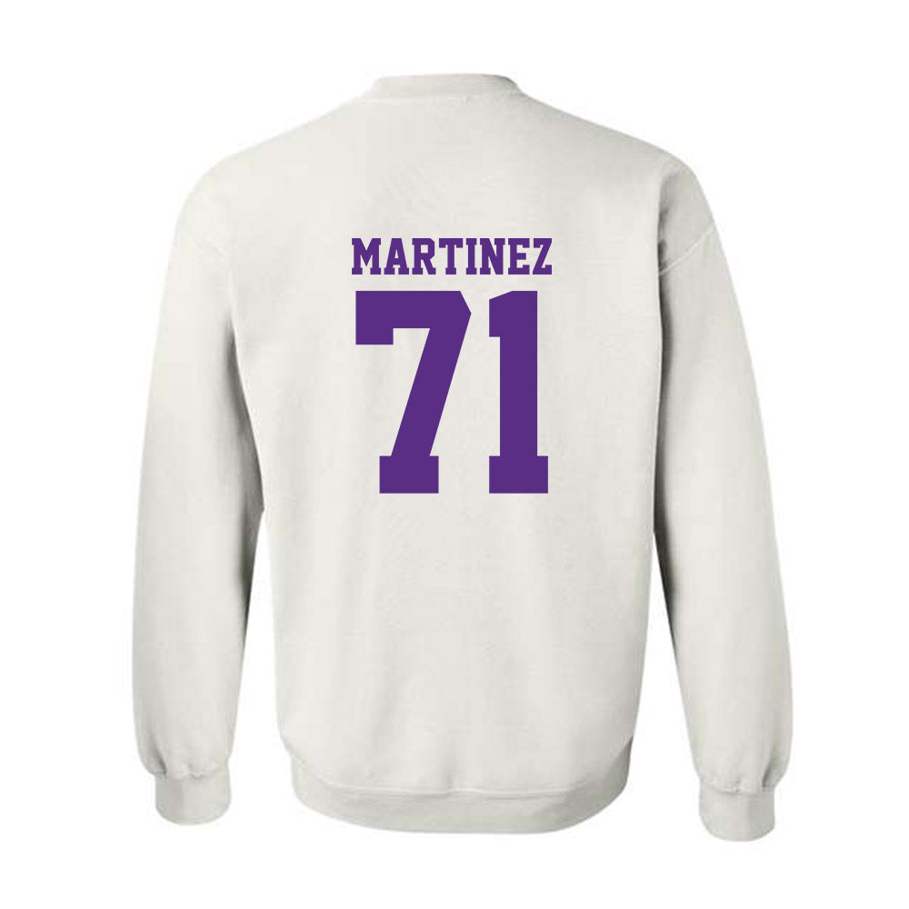 LSU - NCAA Football : Brysten Martinez - Classic Shersey Crewneck Sweatshirt-1